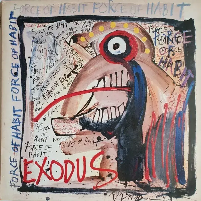 EXODUS - FORCE OF HABIT LP(계몽사반)